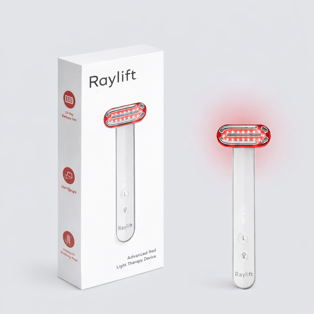 RAYLIFT Lumin Wand - 4-in-1 Red Light Therapy