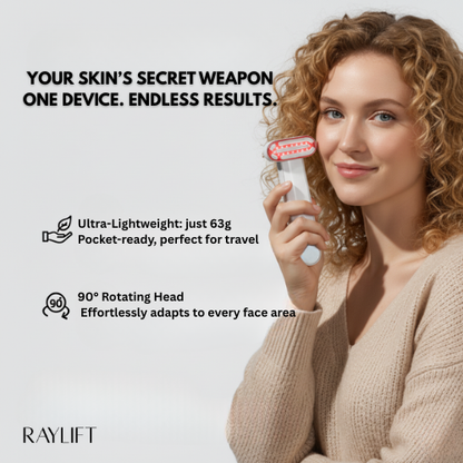 RAYLIFT Lumin Wand - 4-in-1 Red Light Therapy