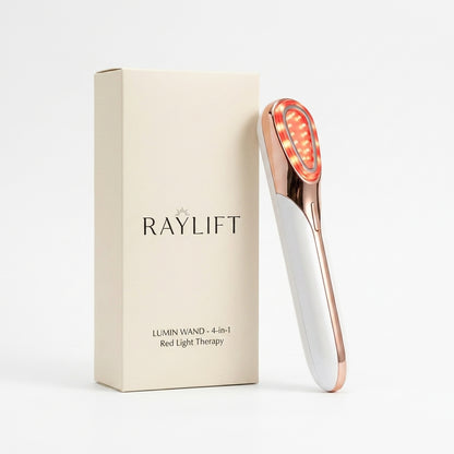 RAYLIFT Lumin Wand - 4-in-1 Red Light Therapy